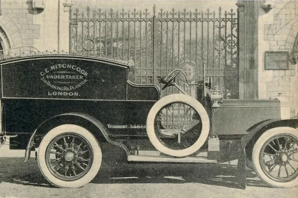 Clip from the Undertakers Journal - Motor Hearse